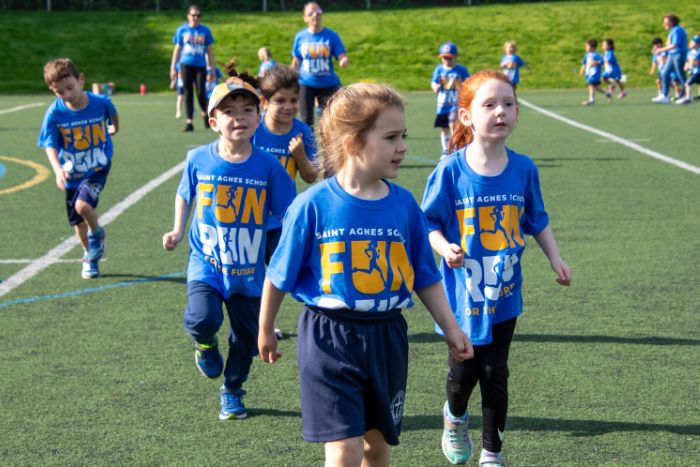 Saint Agnes School | Arlington Catholic High School | Hintlian Field Saint Agnes School Fun Run
