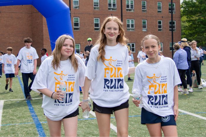 Saint Agnes School | Arlington Catholic High School | Hintlian Field Saint Agnes School Fun Run