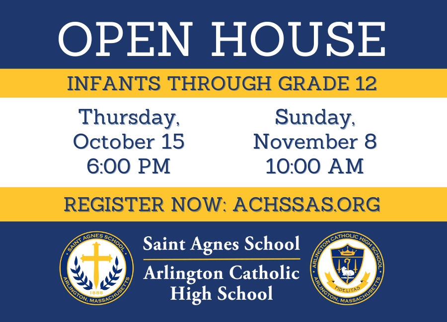 Saint Agnes School | Arlington Catholic High School|Admissions